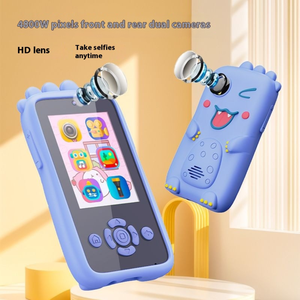 Téléphone intelligent pour enfants avec double appareil photo, jeux de puzzle, filtres, capteur d'image CMOS, prend en charge les supports MicroSD - Cadeau d'anniversaire pour enfants - Product Image 3