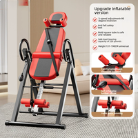 Banc d'entraînement pneumatique inclinable à jambes plates pour la décompression orthopédique de la colonne vertébrale cervicale et lombaire, lit de relaxation et de traction