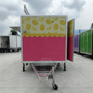 Heavy Duty Pizza Trailer Custom Fried Chicken Food Truck VIN Commercial <b>Kitchen</b> - Product Image 6