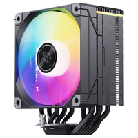 SNOWMAN T6V4D 120mm ARGB 5V 4Pin CPU pendingin menara 6 panas-pipa Intel LGA 775 1150 AM2 AM3 AM4 casing komputer 3Pin Power