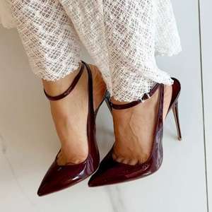 الصيف حزام الكاحل المرأة مثير مدبب الكعب العالي أنيقة الكلاسيكية الفضاء الظهر السيدات حبال الصنادل الكعب - Product Image 5