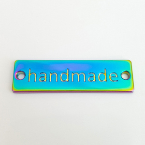 Etichetta classica del Logo del marchio in metallo <span class=keywords><strong>etichette</strong></span> fatte <span class=keywords><strong>a</strong></span> <span class=keywords><strong>mano</strong></span> in metallo etichetta personalizzata <span class=keywords><strong>per</strong></span> borse <span class=keywords><strong>etichette</strong></span> in metallo - Product Image 2