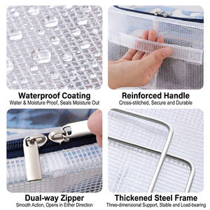 Zapatero Plegable Personalizable con Marco de Plástico Transparente Reforzado de 2 Capas, Diseño Moderno y Sostenible, Caja de Almacenamiento para el Hogar - Product Image 6