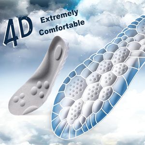 Solette <span class=keywords><strong>in</strong></span> <span class=keywords><strong>Memory</strong></span> Foam 4D Cloud con Supporto per Arco Plantare, Inserti per Scarpe con Massaggio Agopressivo per Alleviare il Dolore ai Piedi e Ridurre la Fatica - Product Image 6