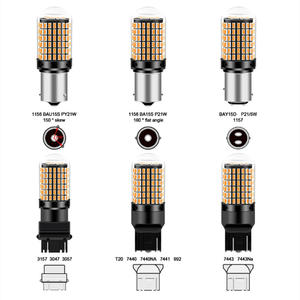 Luz LED para Auto, Direccional, Freno y Reversa 1156 144SMD 3014 de Alta Luminosidad 12V 5W con Decodificador de Corriente Constante Anti-Parpadeo - Product Image 1