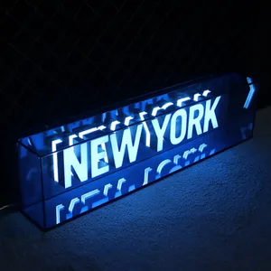 New Infinity Mirror Neon Sign Advertising Led Neon Sign For Custom Led Neon Bar Sign