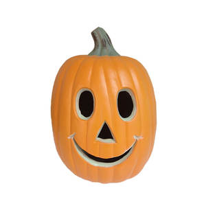 2022 लाइट अप हेलोलीन जैक ओ लालटेन थोक सजावटी प्लास्टिक कद्दू प्रकाश - Product Image 1