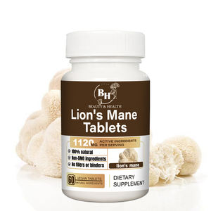 Vente en gros de comprimés de crinière de lion soutien de la fonction cognitive complément alimentaire pour la santé du cerveau - Product Image 4