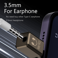 Type-C à 3.5mm adaptateur casque puce DAC HIFI haute qualité trou circulaire filaire convertisseur casque écouteur Audio adaptateur AUX