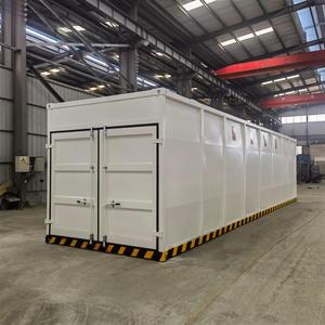 Venta caliente 40FT Estación <span class=keywords><strong>de</strong></span> <span class=keywords><strong>gasolina</strong></span> <span class=keywords><strong>de</strong></span> acero portátil Contenedor móvil Estación con bomba <span class=keywords><strong>de</strong></span> combustible diésel <span class=keywords><strong>de</strong></span> acero al carbono y dispensador - Product Image 4