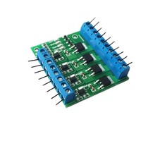 Dört kanallı DC MOSFET Alan Etkili Transistör Modülü M28, PLC Amplifikatör Devre Kartı Sürücüsü Optocoupler İzolasyonu Çin