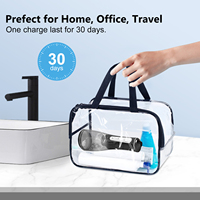 H2ofloss Nouveau Hydropulseur sans fil rechargeable USB-C, Irrigateur buccal professionnel à jet d'eau