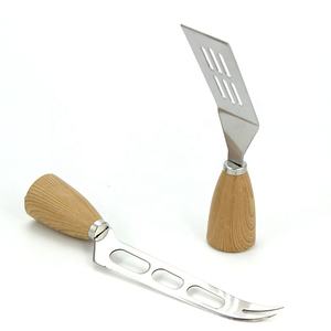 Gadget da cucina manico in plastica affettatrice per formaggio cibo acciaio inossidabile lama coltello per formaggio - Product Image 1