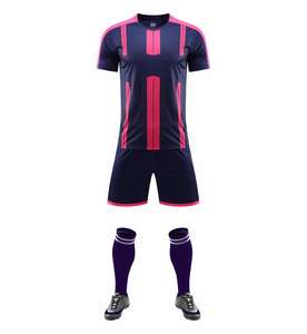 Set Jersey sepak bola ringan musim anak-anak dewasa nama klub khusus kualitas tinggi - Product Image 4