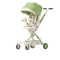 Poussette bébé légère et pliable à cadre métallique, inclinable dans les deux sens, position haute, capacité de charge 15 kg, pour enfants de 0 à 3 ans