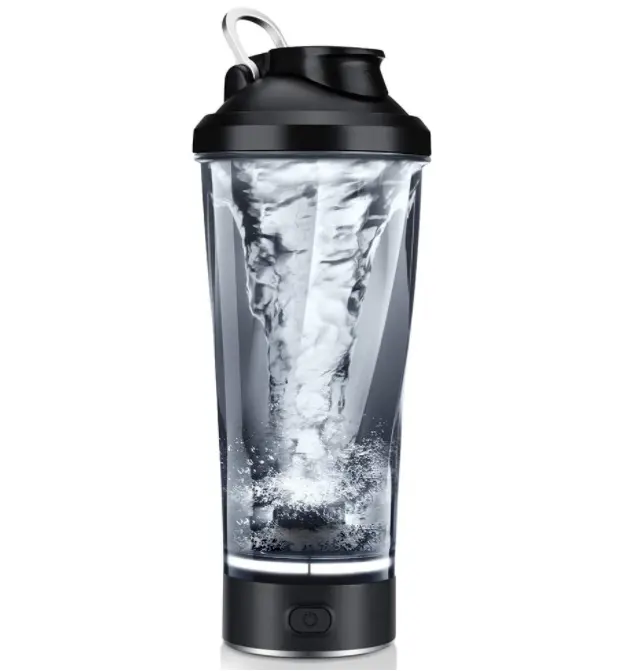 Electric Protein Shaker Bottle, 24 oz USB Rechargeable Shaker Bottles for Protein Mixes with BPA Free, shaker bottle