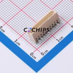 S10B-ZR(LF)(SN) Wire-to-Board Pin Header Bent Lead Through Hole,P=1.5mm Connector 1x10P 1.5mm Right Angle Insert ZH - Product Image 1