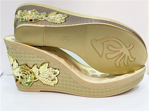 Simple <span class=keywords><strong>madera</strong></span> popular tacones suela <span class=keywords><strong>de</strong></span> calzado, tacones y suelas para damas - Product Image 4