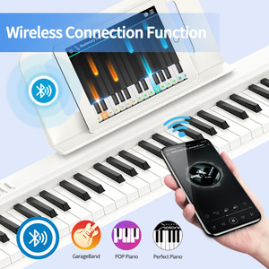 Teclado <span class=keywords><strong>de</strong></span> <span class=keywords><strong>Piano</strong></span> Plegable TERENCE V20 <span class=keywords><strong>de</strong></span> 88 Teclas, Diseño que Ahorra Espacio para Estudio en Casa, Principiantes, Servicio OEM/ODM Disponible - Product Image 5