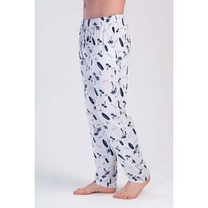 Pyjama Homme à Poches (Bas de Pyjama) – Tenue Décontractée d'Intérieur en Coton Tricoté, Manches Courtes, Été, Taille XL, Logo Personnalisé, Couple - Product Image 2