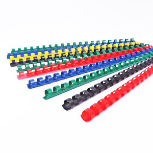 Foska Plastic Binding Spiral Spine Loose-leaf Paper Booking Coils 6-51mm Multicolored Coil <strong>Bindings</strong> Spines with 20-450 Sheests - Product Image 1