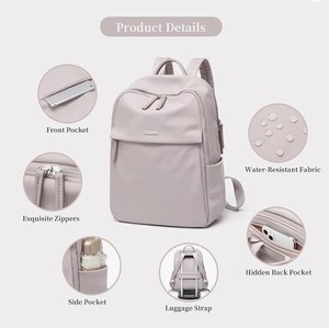 Zaino per Laptop da <span class=keywords><strong>donna</strong></span> resistente all'acqua borsa per Computer Notebook da viaggio zaini da lavoro - Product Image 4