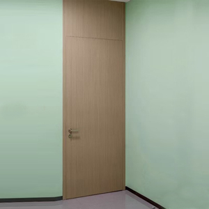 Moderne Holztür für Hotelzimmer, Stahlfaser-Holztür für Apartments, Innentür mit Holzoberfläche für Häuser - Product Image 5