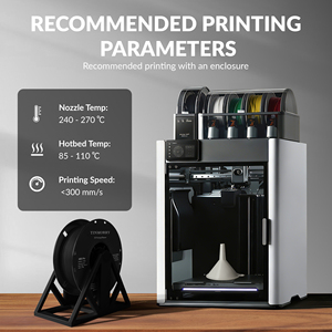 Filamento para Impresora 3D TINMORRY, 1.75mm, Filamento PETG Ecológico, PLA/ABS/PETG/ASA/TPU, 1KG/ROLLO, Varillas de Plástico ABS-PRO - Product Image 5