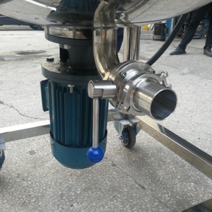 Tùy chỉnh với khuấy trộn mỹ phẩm Tank di chuyển homogenizer Lotion Mixer - Product Image 6