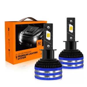 AKE V88 150W H3 Faro LED de Alta Calidad 6000K <span class=keywords><strong>Blanco</strong></span> Natural H3 Bombilla LED H3 Faro LED 9-16V 15000Lm LED H3 - Product Image 1