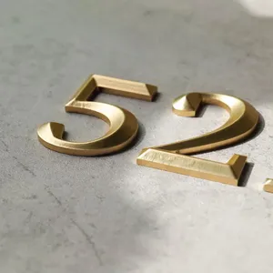 ป้าย<span class=keywords><strong>เลข</strong></span>ที่บ้าน Daco Sign หรูหรา ไฟ LED โมเดิร์น 3 มิติ อะคริลิค กันน้ำ สำหรับสำนักงาน อพาร์ทเมนท์ บ้าน วิลล่า <span class=keywords><strong>ห้อง</strong></span>น้ำ และโรงแรม - Product Image 1