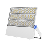 Projecteur LED extérieur 750W haute luminosité 170 LM/W IP66 en aluminium