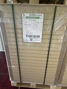 High Bulk 255GSM 305GSM 345GSM FBB Board Single-Side Moisture Proof Ivory Cardboard FBB/GC1 SBS <b>Card</b> for Logistics Packaging - Product Image 4
