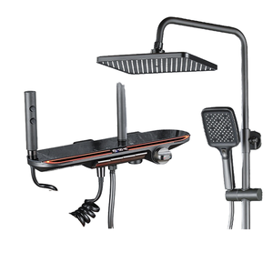 Noyau de valve de douche thermostatique tout cuivre pour hôtels carré doux véritable ménage toilette pressurisée levage plastique inoxydable - Product Image 1