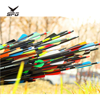 Arc à poulies et flèches de chasse professionnel SPG Archery : flèches en bambou, fibre de verre et carbone, accessoires d'extérieur