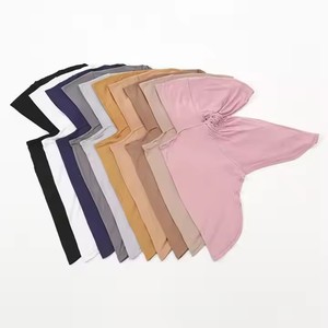 Undercap Hijab cou couverture femmes musulmanes Turban chapeau intérieur Hijab casquettes doux Modal islamique sous-écharpe Bonnet chapeau femme - Product Image 6