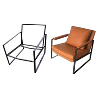Cadre métallique personnalisé pour chaise de loisir, design moderne, à la mode, usine, écologique, offre spéciale