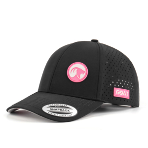 <span class=keywords><strong>Gorra</strong></span> <span class=keywords><strong>de</strong></span> béisbol <span class=keywords><strong>de</strong></span> cabra resistente al agua con parche <span class=keywords><strong>de</strong></span> goma <span class=keywords><strong>de</strong></span> PVC con agujeros cortados con láser negro <span class=keywords><strong>de</strong></span> alta calidad personalizada - Product Image 1