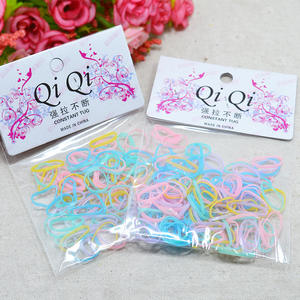 Herramientas de peinado estilo coreano, bandas elásticas desechables, lazos para el cabello para niños, cuerdas para el cabello de gran resistencia, accesorios para el cabello - Product Image 3