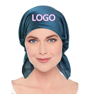 Bonnet de nuit en soie pour femmes, ajustable, soins pour cheveux longs, doux, en Satin, accessoires, nouvelle collection printemps