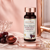 Ampoule antioxydante au jus de tomate noire et aux pépins de raisin, boisson beauté, complément nutritionnel pour la peau avec extrait de pépins de raisin pour femmes