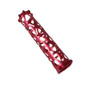 Tube en aluminium creux usiné CNC 4 axes sur mesure OEM de précision pour instruments haut de gamme