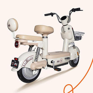Vélo électrique pour femmes 48V 14 pouces, scooter électrique intelligent numérique pour adultes, vélo électrique de ville en acier haute teneur en carbone - Product Image 3