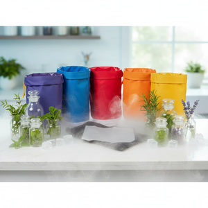 Bolsas de malla Oxford de PET modernas de 5 galones y 5 bolsas para extracción de hierbas - Product Image 1