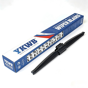 Lame d'essuie-<span class=keywords><strong>glace</strong></span> universelle en caoutchouc naturel durable pour pare-brise <span class=keywords><strong>avant</strong></span> Volvo XC60 -40, sans armature, pour basses températures - Product Image 1