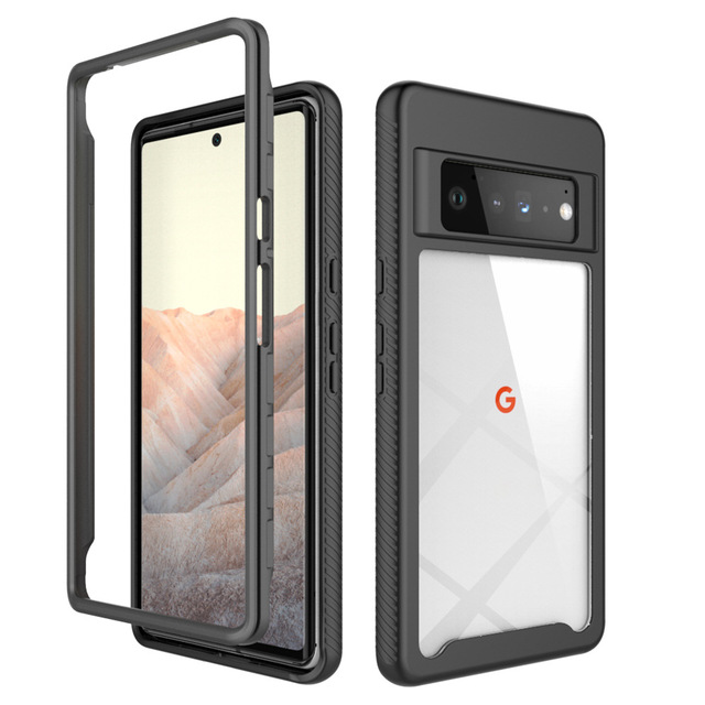 Hot Cell Phone Transparency Crystal Clear Shockproof Back Cover Case for Google Pixel 7 Pro 6 6A 5A 7A 8A 9A 9pro 9 7