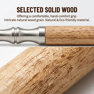 เปลือกไม้โอ๊ควอลนัทเวียดนาม WeWood สำหรับเครื่องพ่นยาแบบสูดดม พร้อมโลโก้สั่งทำพิเศษ สลักด้วยเลเซอร์ ด้ามจับไม้ สำหรับอุปกรณ์เสริมเพื่อสุขภาพ - Product Image 2