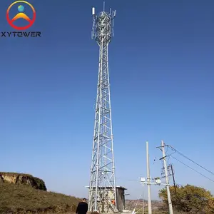 20m 3 다리 프리 스탠딩 라디오 안테나 통신 강관 격자 탑