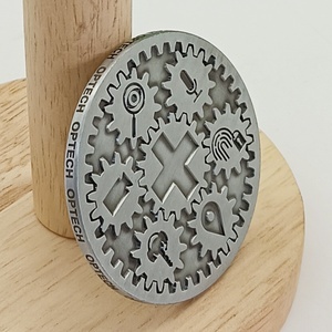 Nhà sản xuất giá rẻ biểu tượng tùy chỉnh kim loại trò chơi <span class=keywords><strong>Token</strong></span> lưu niệm Tiền xu cổ bạc nổi thách thức đồng xu - Product Image 2