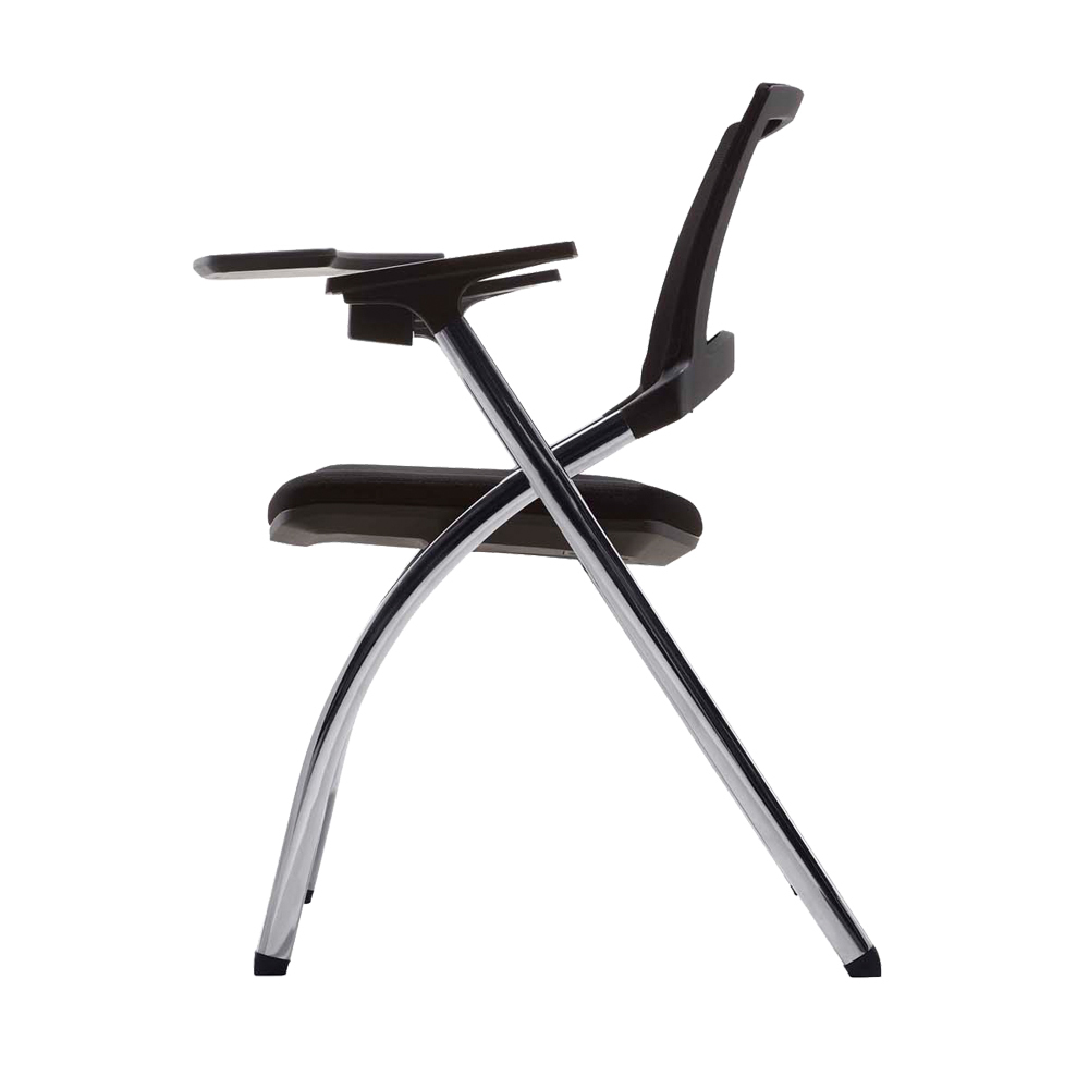 Chair folding study student school class adjustable armrest with Notepad